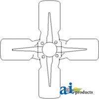 353727R92 - Fan, 4 Blade