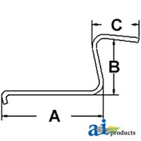 36133 - Rake Tooth (Short) 	