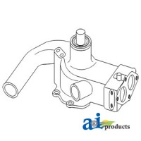 3641359M91 - Water Pump w/o Pulley	