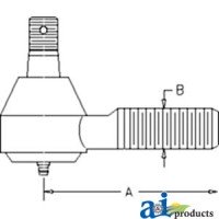 36200-62932 - Tie Rod End, Inner	