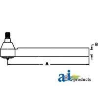 3764286M1 - Tie Rod w/ Tube	