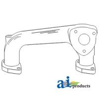 37781341 - Elbow, Exhaust (180