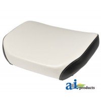 388546R91-5 - Seat Cushion, Wood Base, WHT/BLK VINYL