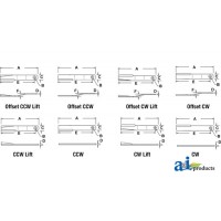 401-027 - Blade, Rotary Cutter, CCW, Flat 	