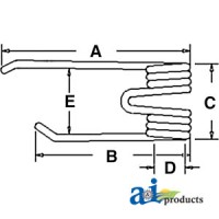 4101601590 - Tedder Tooth (LH) 	