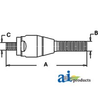 4358287 - Cylinder End 	