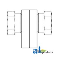 43B28 - Female Npsm Swivel To Female Npsm Swivel X Female Npt Adapter