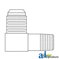 43F18 - Male Jic 90 X Male Npt Adapter, 2 Pack