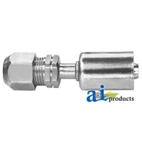 461-3279 - Fitting, Straight Compression Repairs English Tubing Steel Beadlock