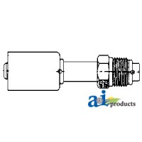 461-3338 - Straight Male O-Ring Steel Bedlock Fittings