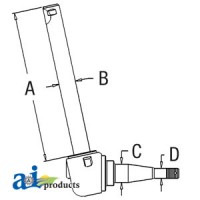 508547M92 - Spindle (RH/LH)	