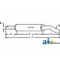 505404M91 - Muffler