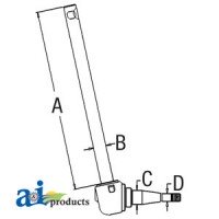 508548M92 - Spindle (RH/LH)	