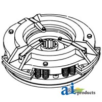 526665M91 - Pressure Plate: 11", 3 lever, cast iron, combined PTO