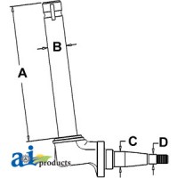 527292R92 - Spindle (RH/LH)	