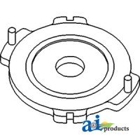 537120R1 - Plate Stop, Primary Brake (LH) 	