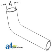 544130M2 - Radiator Hose, Top 	