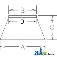 60381 - Boot, Tie Rod 	