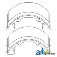 66905-22390 - Brake Shoe Set of Two