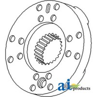 70277327 - Brake Plate Assembly w/ Lining 	