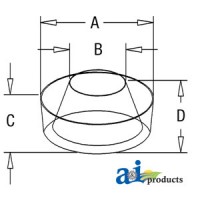 70651270 - Bowl, Pre-Cleaner (10") 	