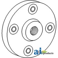 708639M91 - Adapter Plate, Hydraulic Pump