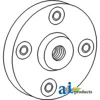 708639M91 - Adapter Plate, Hydraulic Pump