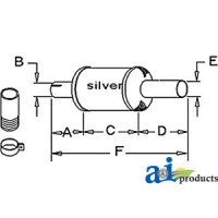 71117541 - Muffler