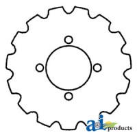 71181238 - Sprocket, Walker Crank (RH) 	