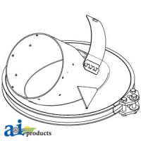 71339770 - Auger, Unloading, Collar Assembly	