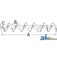 71396547 - Auger; Upper Unloading, Outer