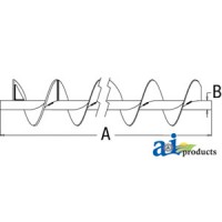 71397114 - Auger; Bin Unloading, 12"/14" Swivel