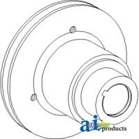 734628M1 - Pulley, Crankshaft