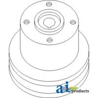 737636M1 - Pulley, Water Pump (Single Groove)	