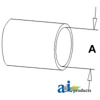 742999M1 - Radiator Hose, Water Pump Outlet 	