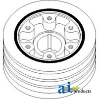 74037126 - Pulley, Crankshaft (3 Groove)