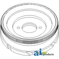 742106M91 - Flywheel w/ Ring Gear 	