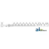800-400 - 7', Black 11ga under serrated, Riveted 	