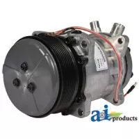 82016158 - Compressor, New, Sanden w/ Clutch (8100) 	