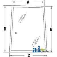 82029321 - Glass, Side (LH)	