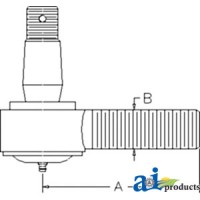 84442906 - Tie Rod; Short Threaded	