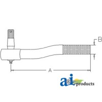 86024884 - Tie Rod (LH) 	