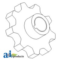 87283438 - Sprocket, Elevator Head Drive 	