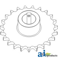 87283695 - Sprocket, Upper Clean Grain Elevator 	