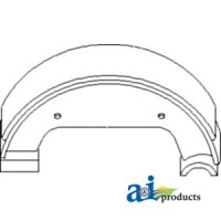 87344270 - Brake Shoe; Set of 2 	