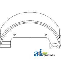 87344272 - Brake Shoe; Set of 2 	