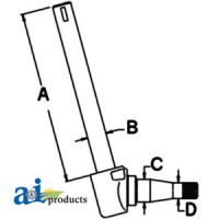 883569M93 - Spindle (RH)	