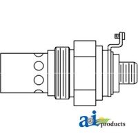 893501M1 - Heater Plug, Thermostat Burner w/ Thread Connector 	