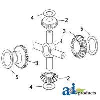897007M1 - Gear, Differential 	