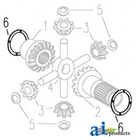 957E4228 - Washer, Thrust (Differential) 	